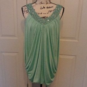 NWOT- Maurices sleeveless top with bling bling
